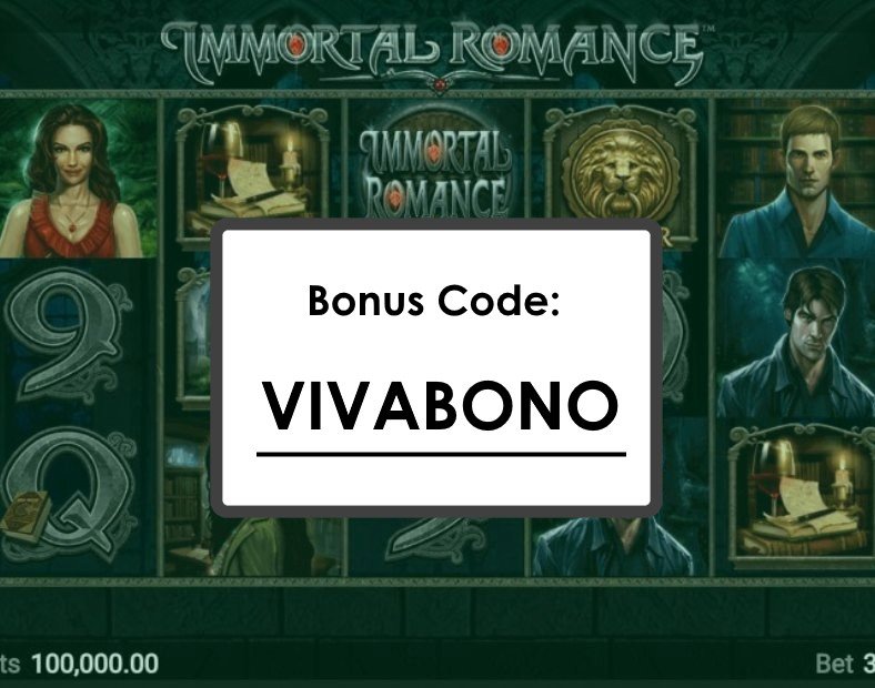 Immortal Romance Juega ahora y consigue hasta 100 giros automáticos